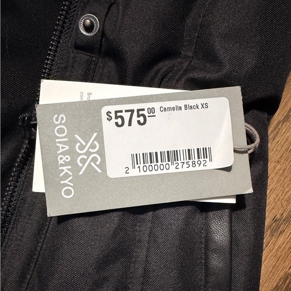 NWT Soia & Kyo CAMELIA-U Signature Down Coat size xs - Picture 9 of 11